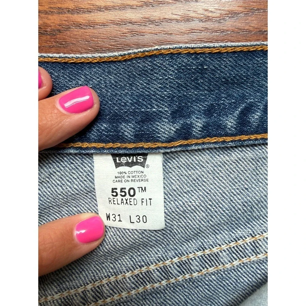 Levi's Relaxed Men’s Jeans - Medium Blue Denim